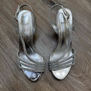 Badgley Mischka Womens Heeled Sandal Size